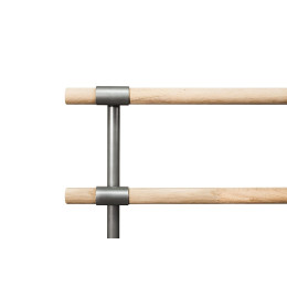 Станок 2-х уровневый мобильный Элегант переносной хореографический (комплект)+