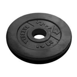 Диск обрезиненный 10кг, диаметр 51 мм, TITAN