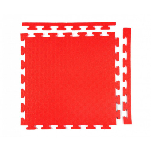 Красный мат-пазл повышенной плотности 50х50 см, 8 мм (HD)